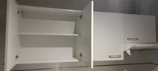 Muebles de cocina blancos