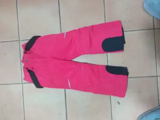 Pantalón nieve esquí niña rosa 110/116