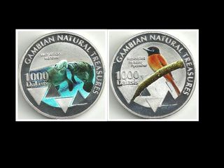 Lote de Monedas de Gambia