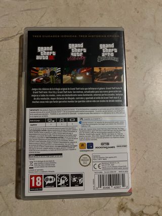 Grand Theft Auto Trilogy Definitive Switch