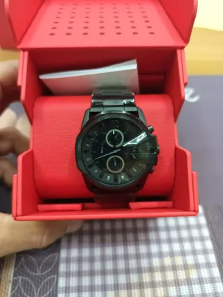 Reloj Diesel Hombre Negro Nuevo