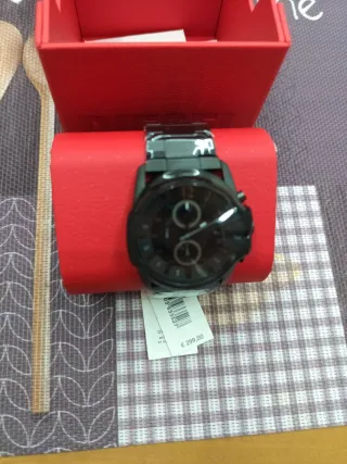 Reloj Diesel Hombre Negro Nuevo