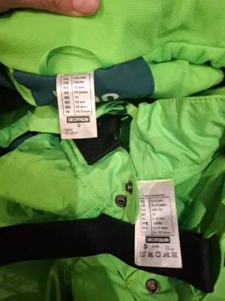 Conjunto esquí infantil chaqueta y pantalón