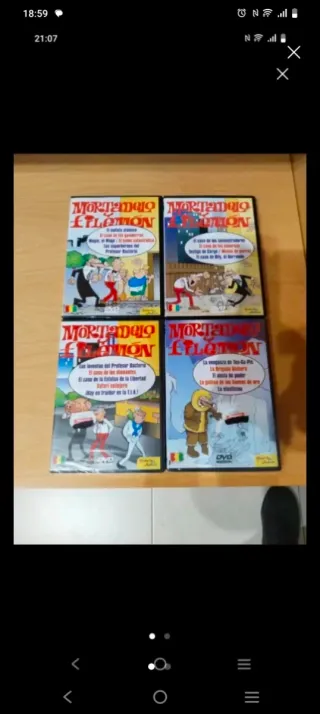 DVD Mortadelo e Filemone (4 unità)