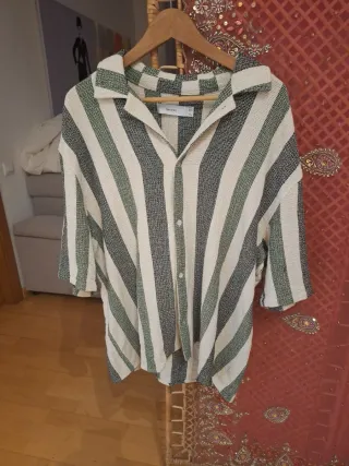 Camisa Bershka rayas XL,