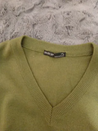 Gilet uomo verde oliva