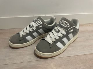 Zapatillas Adidas Campus Grises y Blancas