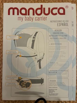 Mochila Porteo Manduca Verde