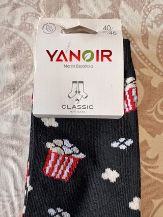 Lote 2 pares calcetines YANOIR talla 40