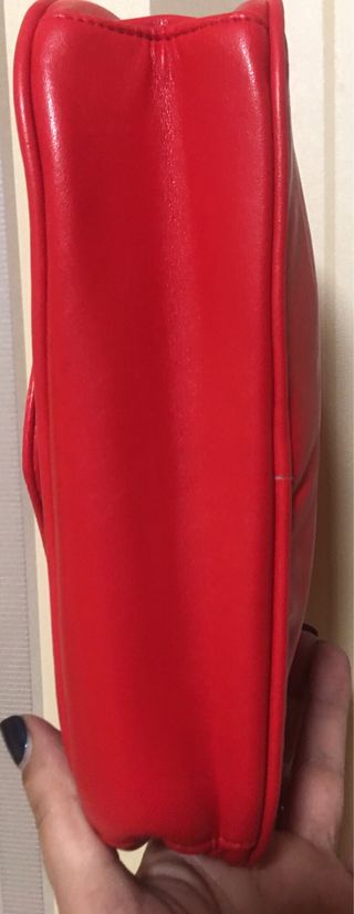 Bolso bandolera rojo pequeño