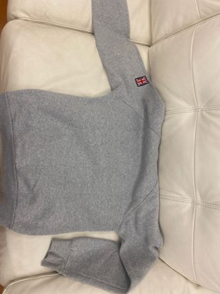 Sudadera London England Talla S Gris