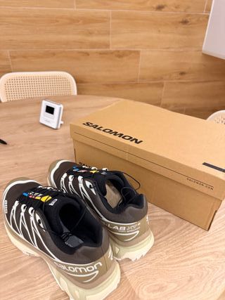 Salomon XT-6 Marrón y Blanco