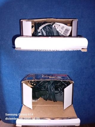 Luces de Navidad 50L Blancas y Multicolor