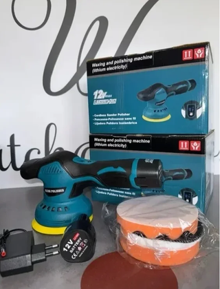 Lucidatrice Levigatrice 12V con 2 Batterie Nuova