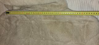 Chaquetón gordito de pelo sintético, beige T. XL