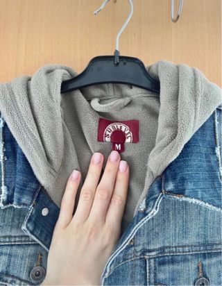 Cazadora Vaquera Sublevel Doble Capa Talla M