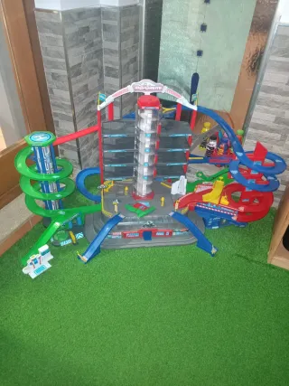 Pista Garaje Coches Majorette