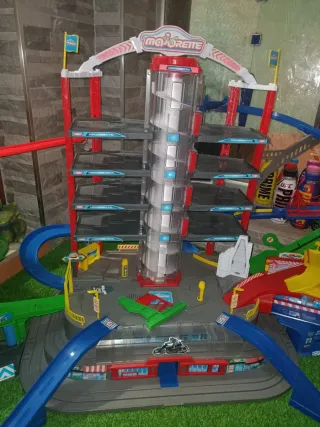Pista Garaje Coches Majorette
