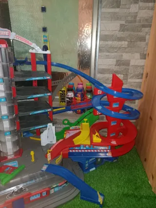 Pista Garaje Coches Majorette