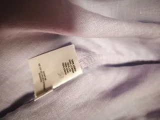 Camisa GANT L Lino Morada