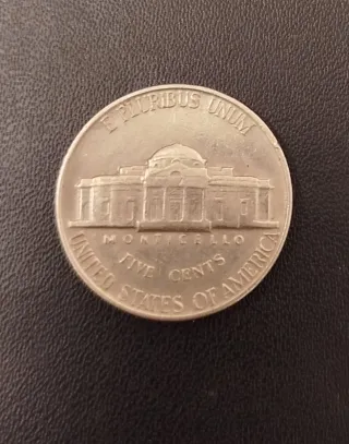 Moneda 5 Cents USA 1963