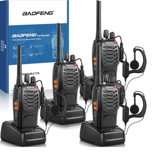 4 Radio Walkie Talkie Baofeng 888s