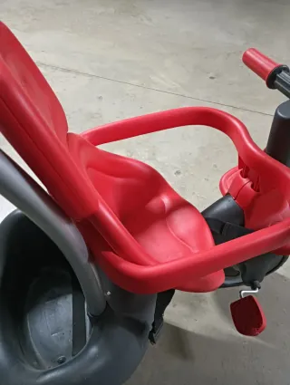 Triciclo/Cochecito Bebé Rojo