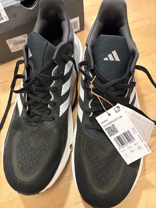 Adidas Solarboost 5 Talla 46 2/3 Negro/Gris