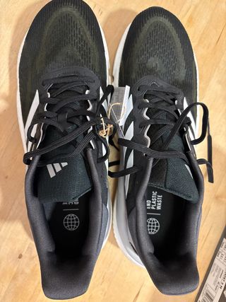 Adidas Solarboost 5 Talla 46 2/3 Negro/Gris