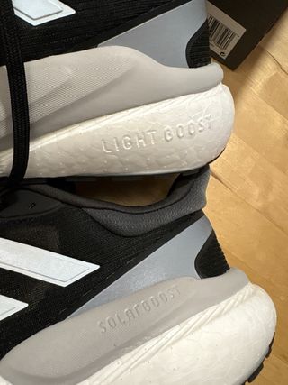 Adidas Solarboost 5 Talla 46 2/3 Negro/Gris