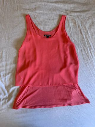 Mango Top Rosa Talla XS