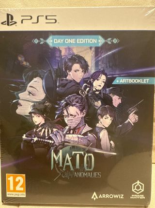 MATO ANOMALIES + ARTBOOKLET PS5 PRECINTADO
