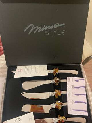 Set 5 coltelli per formaggio e torta Wolff