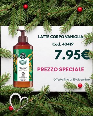 Yves Rocher Bagnodoccia Vaniglia Bourbon