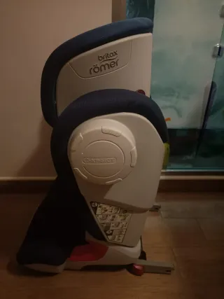 Silla coche Britax Römer azul