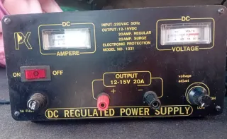 Fuente Alimentación DC Regulable 12-15V 20A