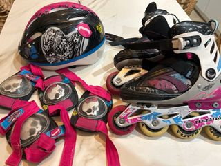 Patines en línea infantiles T32-33 Monster High