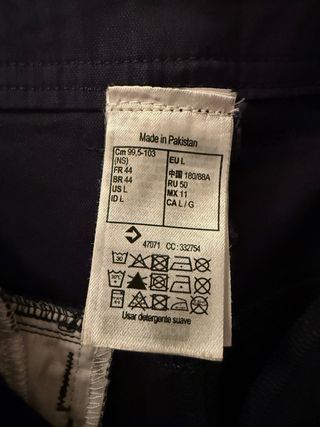 Pantalón corto Decathlon azul