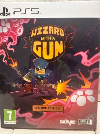 WIZARD WITH A GUN DELUXE EDITION BOX PS5 PRECINTAD