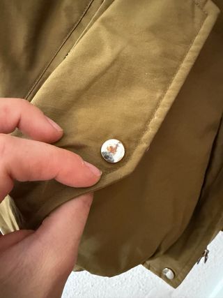 Abrigo de plumas Zara