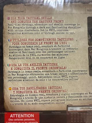 War Mongrels Renegade Edition PS5 Precintado