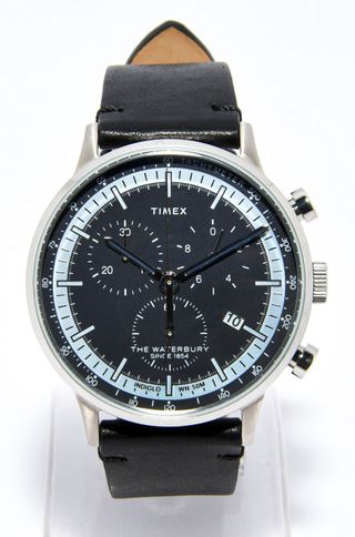 Reloj Timex Waterbury Cronógrafo Negro