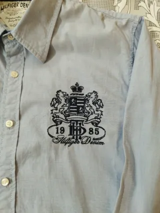 Camisa Hilfiger Denim Azul