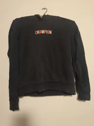 Sudadera Champion Talla 11-12 Años Negra