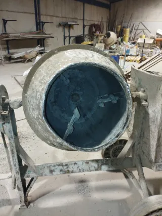 Hormigonera de obra motor gasolina