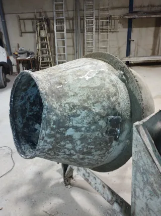 Hormigonera de obra motor gasolina