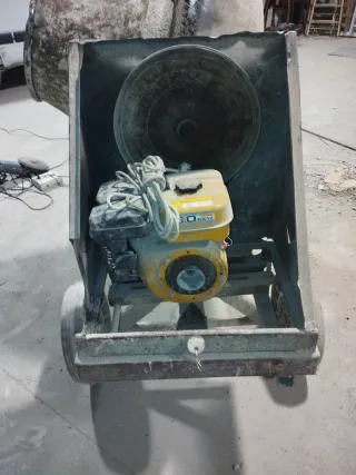 Hormigonera de obra motor gasolina
