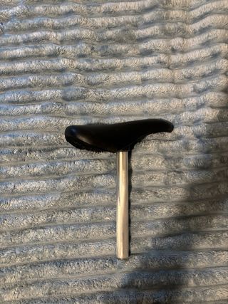 Sillín BMX Negro con Tija