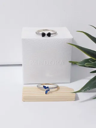 Anillo Pandora Mariposa Talla 54