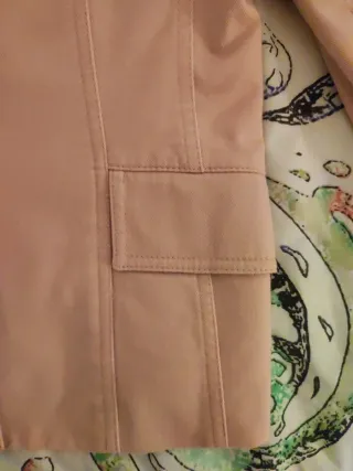 Chaqueta rosa, salmón